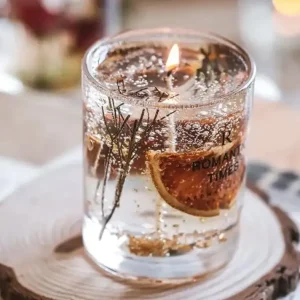 nến thơm trong suốt